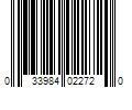 Barcode Image for UPC code 033984022720