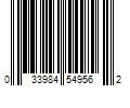 Barcode Image for UPC code 033984549562