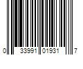 Barcode Image for UPC code 033991019317