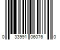 Barcode Image for UPC code 033991060760