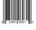 Barcode Image for UPC code 033991069312