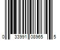 Barcode Image for UPC code 033991089655