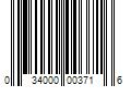 Barcode Image for UPC code 034000003716