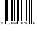 Barcode Image for UPC code 034000048786