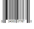 Barcode Image for UPC code 034000077670