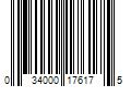 Barcode Image for UPC code 034000176175