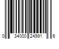 Barcode Image for UPC code 034000249916