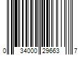 Barcode Image for UPC code 034000296637