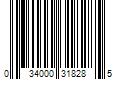 Barcode Image for UPC code 034000318285