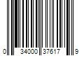 Barcode Image for UPC code 034000376179