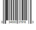 Barcode Image for UPC code 034000379163