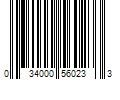 Barcode Image for UPC code 034000560233