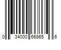 Barcode Image for UPC code 034000668656