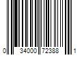 Barcode Image for UPC code 034000723881