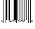 Barcode Image for UPC code 034008600566