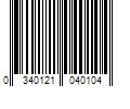 Barcode Image for UPC code 03401210401057