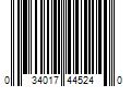 Barcode Image for UPC code 034017445240