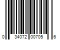 Barcode Image for UPC code 034072007056