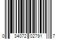 Barcode Image for UPC code 034072027917