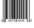 Barcode Image for UPC code 034073000056