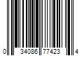 Barcode Image for UPC code 034086774234