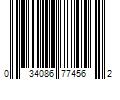 Barcode Image for UPC code 034086774562