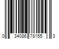 Barcode Image for UPC code 034086781553