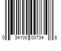 Barcode Image for UPC code 034100007348