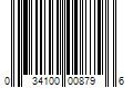 Barcode Image for UPC code 034100008796