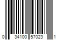 Barcode Image for UPC code 034100570231