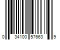 Barcode Image for UPC code 034100576639