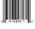 Barcode Image for UPC code 034138481714