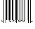 Barcode Image for UPC code 034139960034