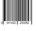 Barcode Image for UPC code 03414202000510