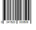 Barcode Image for UPC code 0341520003509