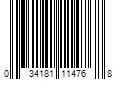 Barcode Image for UPC code 034181114768