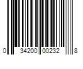 Barcode Image for UPC code 034200002328