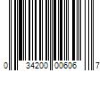 Barcode Image for UPC code 034200006067