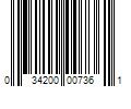 Barcode Image for UPC code 034200007361