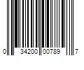 Barcode Image for UPC code 034200007897