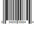 Barcode Image for UPC code 034200008344