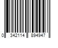 Barcode Image for UPC code 0342114894947