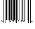 Barcode Image for UPC code 034223312534