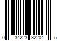 Barcode Image for UPC code 034223322045