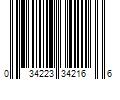 Barcode Image for UPC code 034223342166