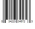 Barcode Image for UPC code 034223345723