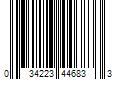 Barcode Image for UPC code 034223446833