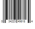 Barcode Image for UPC code 034223498184. Product Name: 