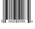 Barcode Image for UPC code 034223500634