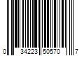 Barcode Image for UPC code 034223505707